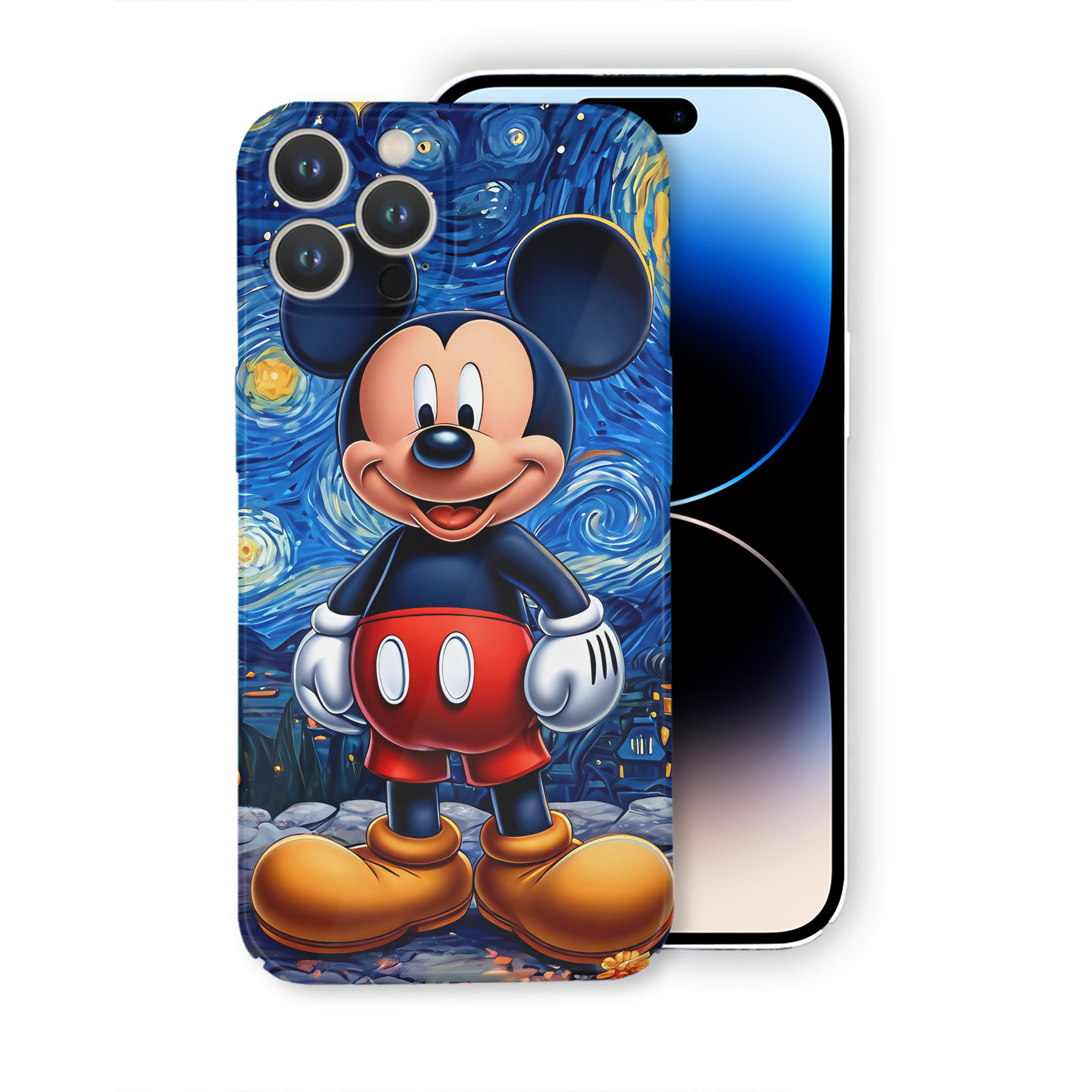 （画像用） ミッキーマウス Mickey Mouse 【iPhone 14シリーズ対応】ハードケース